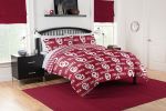 Oklahoma Sooners Full Rotary Bed In a Bag Set