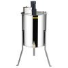 VEVOR Electric Honey Extractor, 4/8 Frames Honey Spinner Extractor, Stainless Steel Beekeeping Extraction