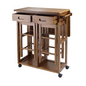 Suzanne 3-Pc Space Saver Set Teak