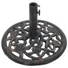 Umbrella Base Bronze 26.5 lbs 18.9" Cast Iron