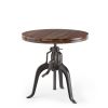 Sparrow - Round Crank Table - Dark Brown