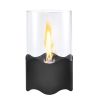 Tabletop Fire Pits, Portable Bio Ethanol Fireplace, Black