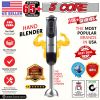 5 Core Handheld Blender, Electric Hand Blender 8-Speed 500W