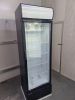 23" Single Glass Door Refrigerator with LED lights inside the catsers ETL/NSF approved