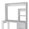 Desk Ryndon, Hutch, White Finish