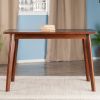 Shaye Oblong Dining Table; Walnut