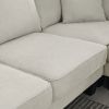 [VIDEO provided] [New] 108*85.5" Modern U Shape Sectional Sofa, 7 Seat Fabric Sectional Sofa Set with 3 Pillows Included for Living Room, Apartment