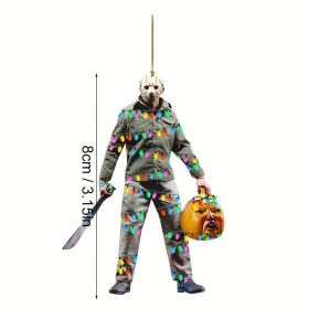 Purchase Classic Horror Magic Symbols, Halloween Decorations, Car Mirror Ornaments, Christmas Tree Decorations, Birthday Parties, Room Decorations (Style: Broadsword B04)