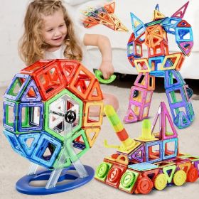 21-180pcs Big Size Magnetic Designer Magnet Building Blocks Construction Set Magnetic Bircks DIY Toys For Children Gifts (Type: 36pcs)