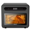 Geek Chef Steam Air Fryer Toast Oven Combo , 26 QT Steam Convection Oven Countertop , 50 Cooking Presets, with 6 Slice Toast, 12" Pizza