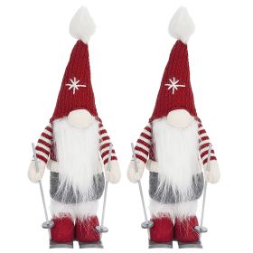 Christmas Gnomes Decorations, Christmas Table Home Ornaments for Holiday Party Gifts (Material: Polyester, Color: Multicolor)